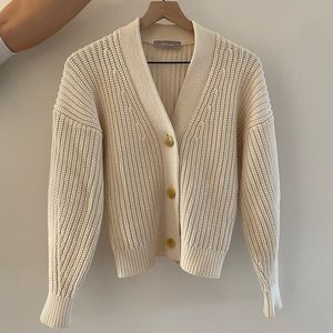 Everlane Texture Cotton Cardigan